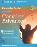 Complete Advanced Students Book Without Answers + CD-ROM