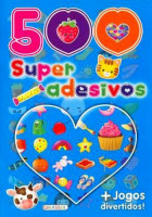 500 super adesivos azul 