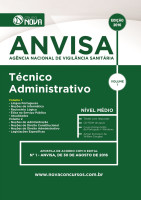 Apostila ANVISA 2016 - Técnico Administrativo 