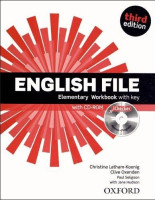 English File Elementary WorkBook 
